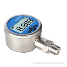 Digital compound pressure gauge co2 air